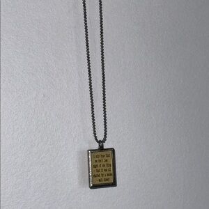 Disney "It All Started by a Mouse" necklace